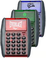 Calculators: Small Automatic Flip Top Calculators